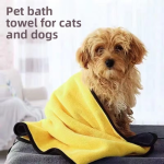 Pet Drying Towel Supplier - Wholesale Super Absorbent Microfiber Quick-Dry Essential for Bathrooms