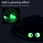 Cat Collar with Holder Manufacturer - Breakaway Safety Collar Glow in Dark Anti-Choking Design