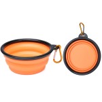 Portable Pet Bowl Factory - Eco-Friendly Soft Plastic Foldable Food Storage Feeder for Travel