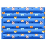 PVC Pet Mat Supplier - Soft Breathable Ice Mat for Summer Cooling Printed Modern Cartoon