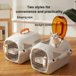 Portable Cat Carrier Supplier - New Design Removable Cleaning Airplane Transport Pets Cage