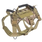 Dog Harness Set Manufacturer - Active Pet Luxury Fleece Warm Mesh Tactical Rescue Reversible