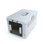 Pet Travel Bag Supplier - Large Capacity Oxford Cloth Fabric Button Closure PU Mesh Belt