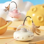 Automatic Cat Toy Factory - New Arrival Auto Running Space Meow Laser with Feather Stick