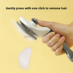 Automatic Pet Comb Supplier - Modern Dog Cat Comb Brush Styling Knot Opening Hair Removal