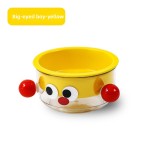 Ceramic Cat Bowl Manufacturer - Two-in-One Anti-Spill Double Bowl Protective for Water Food