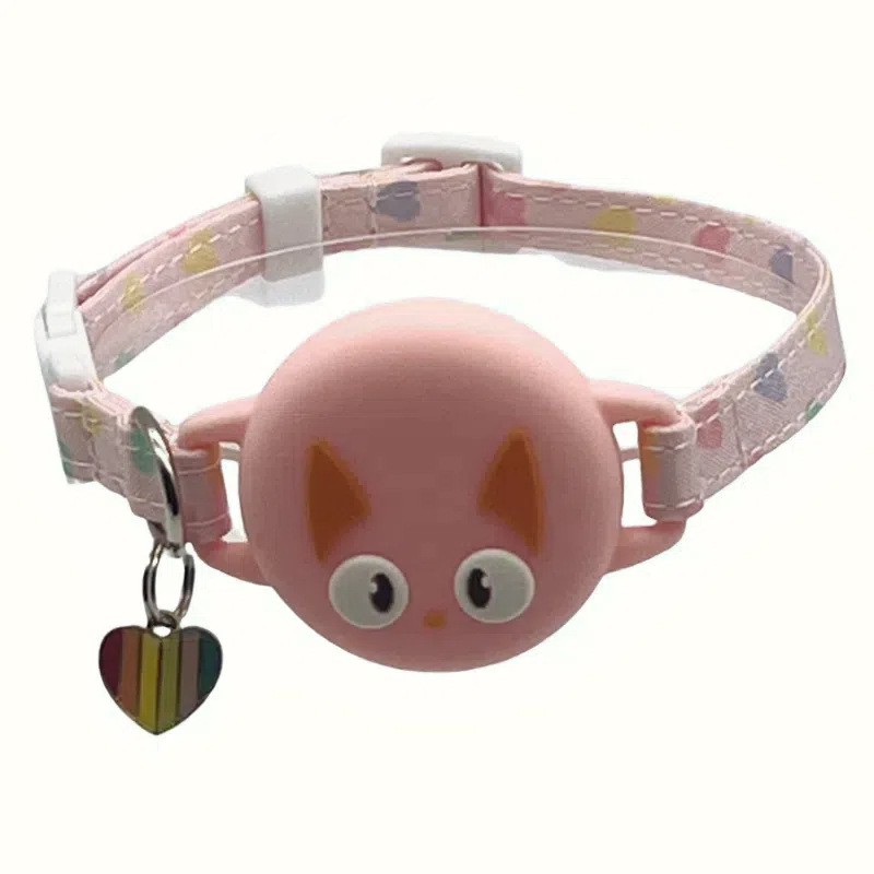 Cat Collar with Holder Manufacturer - Breakaway Safety Collar Glow in Dark Anti-Choking Design