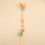 Cat Teaser Toy Supplier - Eco-Friendly Elastic Rope with Catnip Ball Feather for Kittens