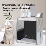 Pet Backpack Factory - Hot Selling Portable Oxford Foldable Space Capsule Solid Color Transparent