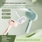 Pet Spray Comb Manufacturer - Eco-Friendly Luxury Plastic Non-Flying Hair for Bathroom Grooming