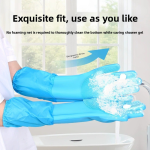 Pet Bathing Gloves Factory - Extra Long Scratch-Proof Bite-Resistant with Massage Nubs for Pets