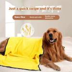 Pet Drying Towel Supplier - Wholesale Super Absorbent Microfiber Quick-Dry Essential for Bathrooms