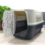 Pet Transport Cage Supplier - Removable Cleaning Cat Dog Airplane Cage Air-permeable Plastic