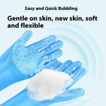 Pet Bathing Gloves Factory - Extra Long Scratch-Proof Bite-Resistant with Massage Nubs for Pets