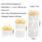 Pet Food Bucket Supplier - Portable Storage Container for Dog Walking Water Cup Kettle