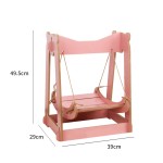 Pet Hammock Supplier - New 2025 Wood Cat Shaker Bed Double Swing Hanging Nest for Cats