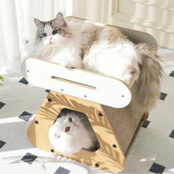 Vertical Cat Bed Factory - Multifunctional Large Lounge Chair Double-Layer Sofa Corrugated