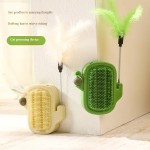 Cat Scratcher Supplier - Factory Direct Cactus Modeling Itchy Toy with Bell and Stick
