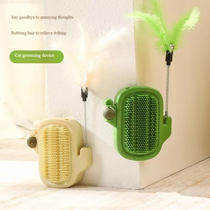 Cat Scratcher Supplier - Factory Direct Cactus Modeling Itchy Toy with Bell and Stick
