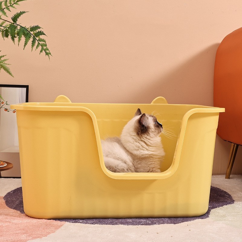 Cat Litter Box Manufacturer - Wholesale Extra-large Semi-enclosed