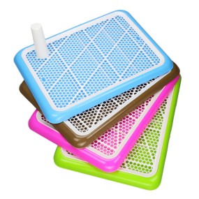 Cat Litter Box Supplier - Puda Large Opening Leaking Pedal