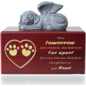 宠物骨灰盒厂家-盟盟格大容量彩色骨形陶瓷