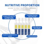 OEM高浓度三文鱼油补充剂猫狗美丽毛发保健鱼油宠物保健补充剂