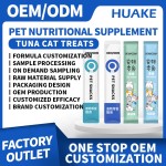 Cat Treats Supplier - Wholesale 15g OEM Healthy Grain-Free Dry Pet Foods Natural Tuna