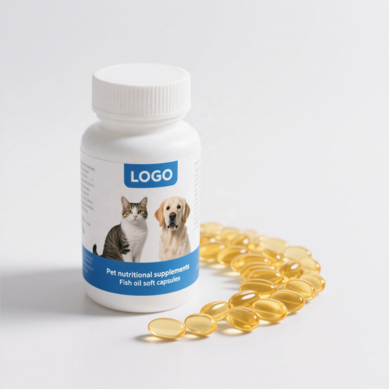 Pet Oil Supplement Manufacturer - Deep Sea Fish Oil Tablets Nutritional Supplement for Pet Health Care