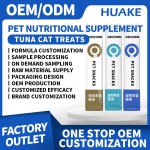 Cat Treats Supplier - Wholesale 15g OEM Healthy Grain-Free Dry Pet Foods Natural Tuna