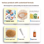 Pet Health Supplement Factory - Comprehensive Calcium Carbonate Tablets for Cats Dogs Flea Fish Support