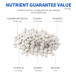 Pet Health Factory - Comprehensive Calcium Carbonate Tablets for Cats Dogs Eye Care Pest Control