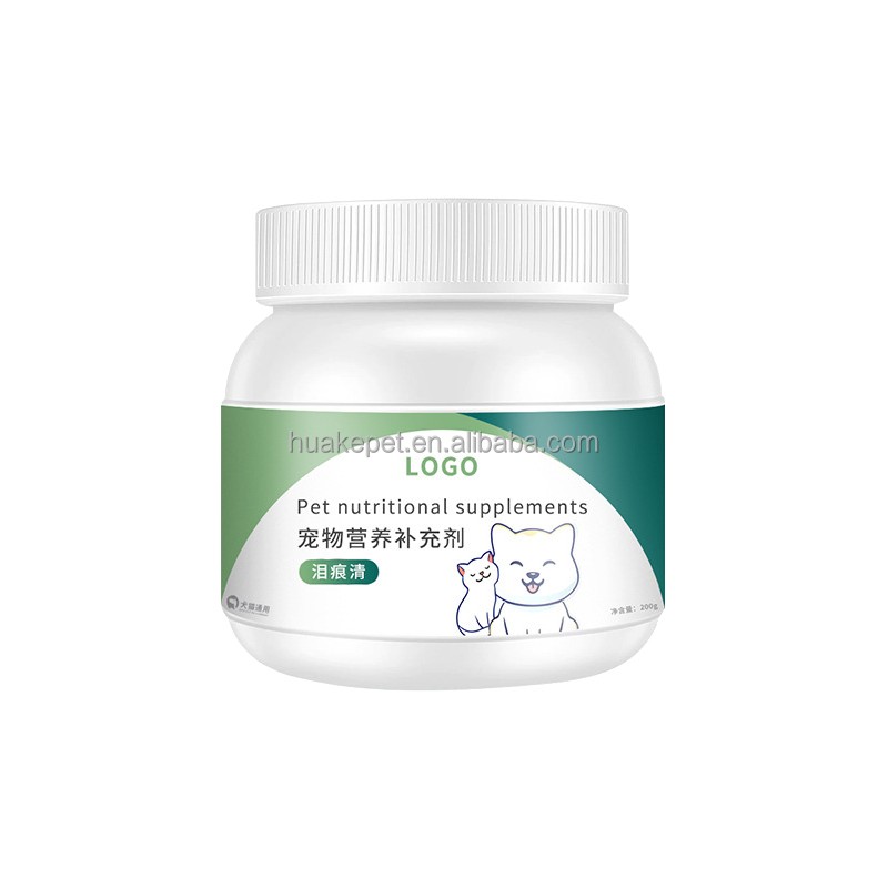 OEM有效泪痕去除粉猫狗眼部护理宠物保健补充剂兔用补充剂