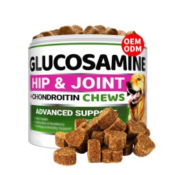 宠物健康粉源头工厂-软嚼零食关节健康有效髋关节关节炎补充剂狗猫保健粉
