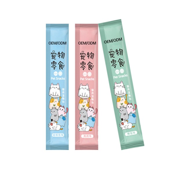 Cat Food Manufacturer - OEM ODM 15g Natural Tuna Dry Food Plant Supplier Wholesale Snacks