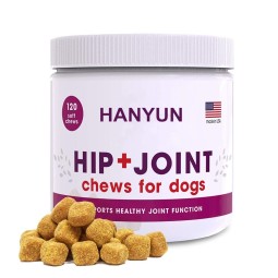 宠物髋关节供应商-狗髋关节补充剂疼痛炎症缓解咀嚼含葡萄糖胺软骨素MSM髋关节炎