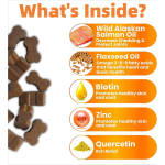 Pet Skin Coat Supplier - Factory Wholesale Custom Natural Skin Coat Chews Allergy Itch Relief