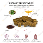 Pet Hairball Control Manufacturer - Hanyun OEM ODM Hairball Control Chews for Cats Skin Coat