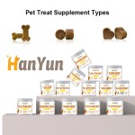 Pet Calming Chews Factory - Private Custom Logo Hemq Calming Chews Relax Stress Nervous L-Tryptophan