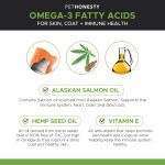 Pet Fish Oil Manufacturer - Wild Alaskan Salmon Oil for Dogs Cats Liquid Pump Food Supplements