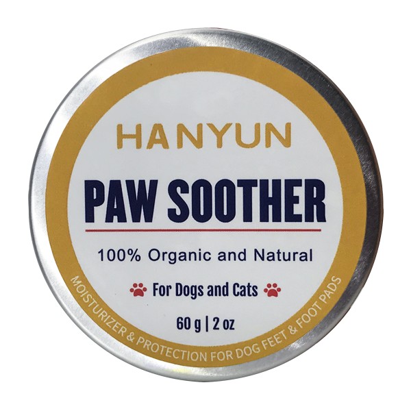 Pet Paw Balm Factory - Hanyun Healing Paw Pad Balm Free Sample Sooths Dry Cracked Rough Paws