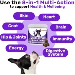 Pet Multivitamin Manufacturer - Private Label 8-in-1 Multivitamin 120 Chewable Tablets Health Care