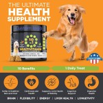 Pet Multivitamin Supplier - 90 Immunity Digestion Joint Heart Support 15 in 1 Multivitamin Chew