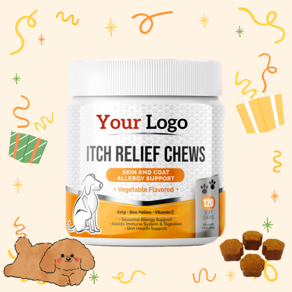 Pet Allergy Relief Manufacturer - Wholesale Dog Allergy Relief Chews Itching Skin Treatment