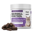 Pet Hairball Control Manufacturer - OEM Natural Hairball Control Chews Cats Nutrition Supplements