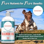 Pet Liquid Supplement Factory - Pure Wild Alaskan Salmon Oil Liquid EPA DHA Immune Heart Joint