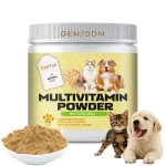 Pet Cat Multivitamin Supplier - Hanyun Wholesale Cat Multivitamin Powder Skin Coat Health Digestion