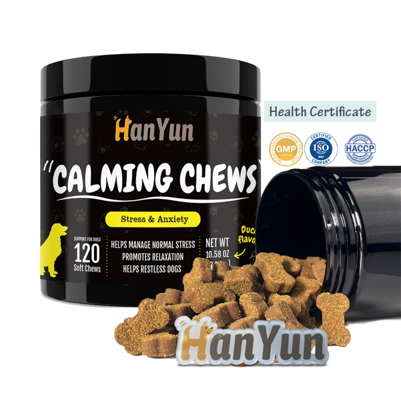 Pet Herbal Supplement Manufacturer - Calming Dogs Herbal Supplement Daily Care Chewing Joint