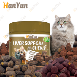 Pet Liver Support Factory - Wholesale Private Brand Liver Support Soft Chews Milk Thistle Liver