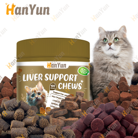 Pet Liver Support Factory - Wholesale Private Brand Liver Support Soft Chews Milk Thistle Liver